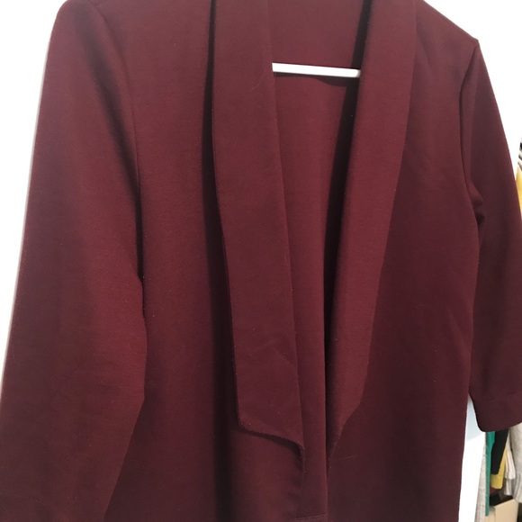 Maroon blazer - Picture 2 of 3